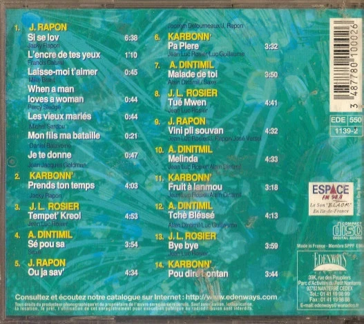 Compilación de CD "Zouk Love Feelings" – photo 2